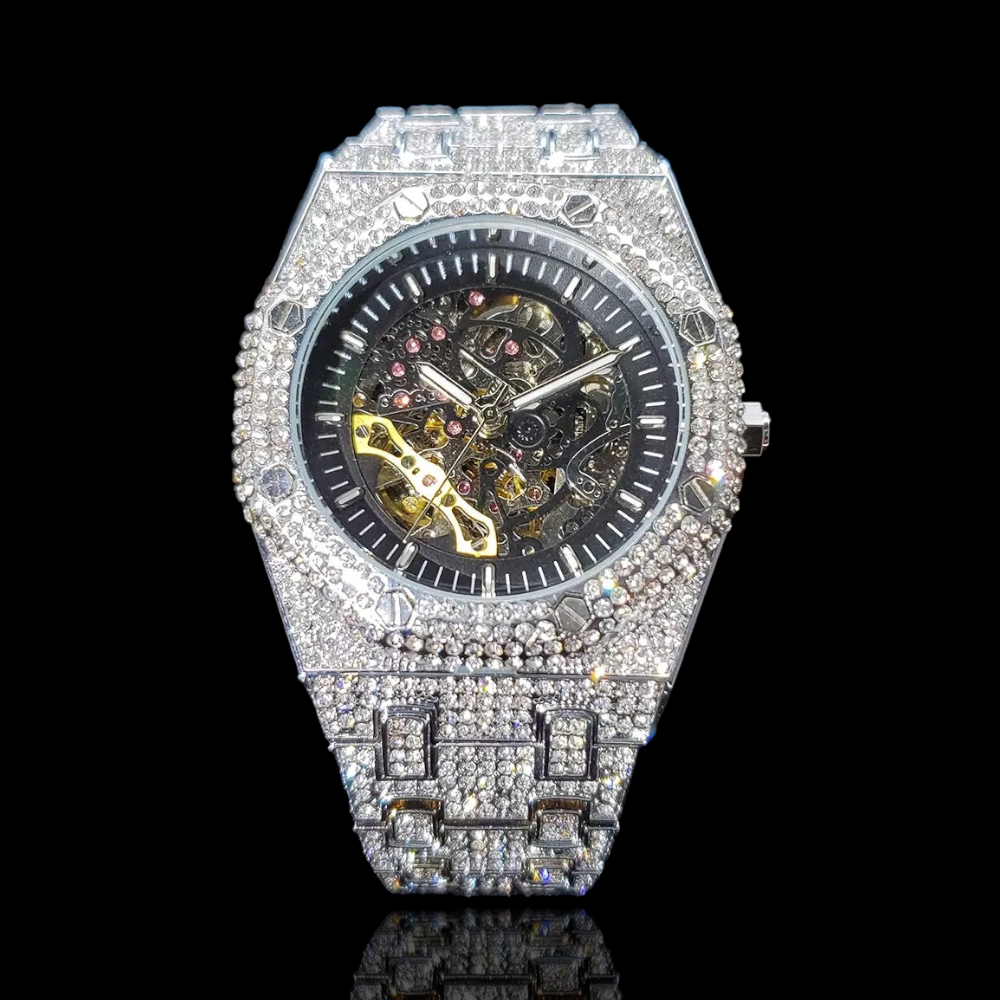 Diamond Automatic Royal Skeleton watch