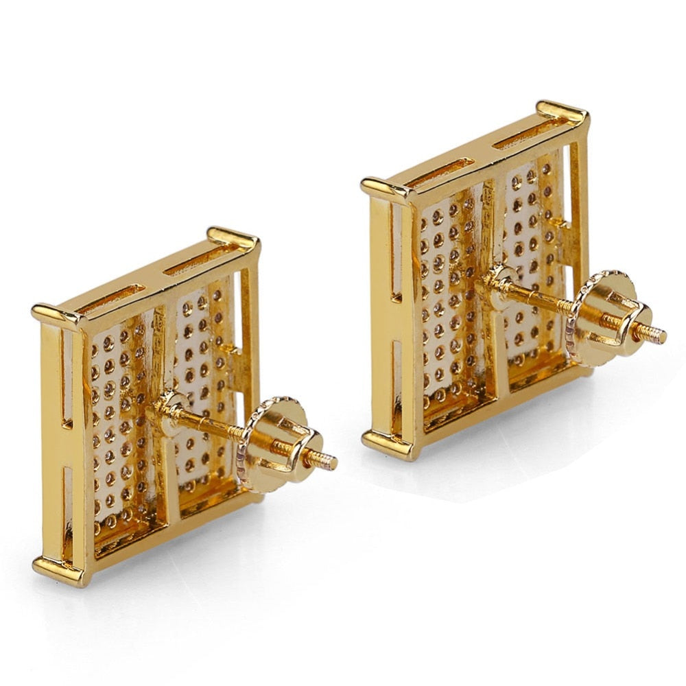 16mm Gold Plated Jumbo Earrings