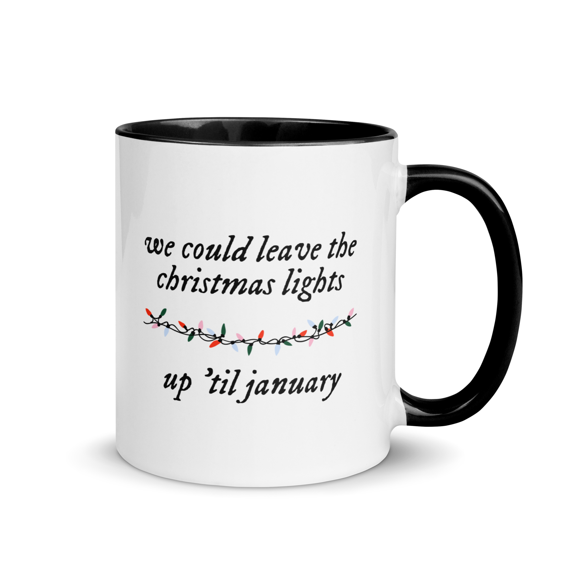 Christmas Lights Lover Color Mug