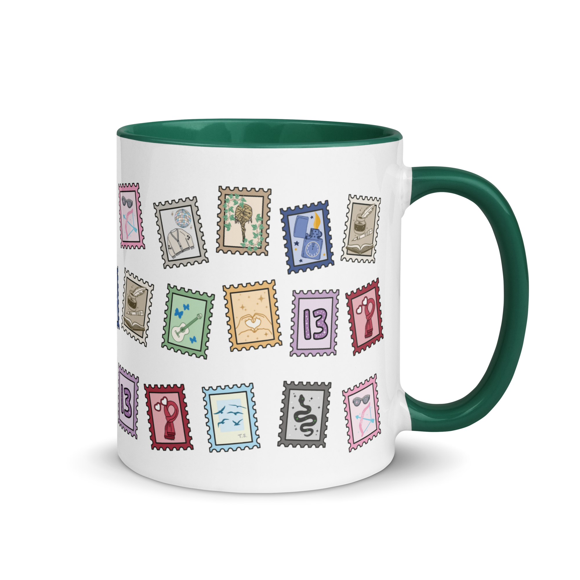 All Eras Stamps Color Mug