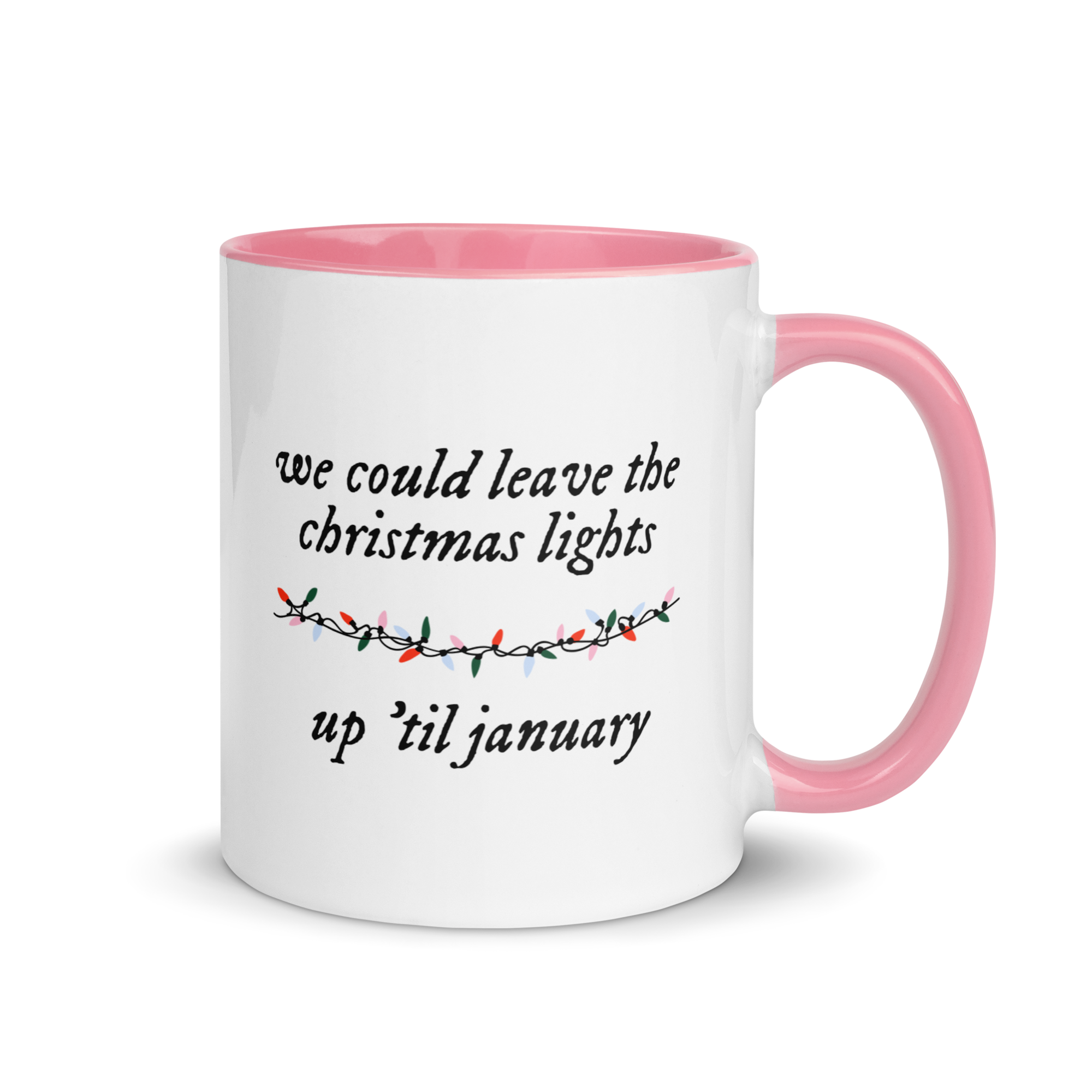 Christmas Lights Lover Color Mug